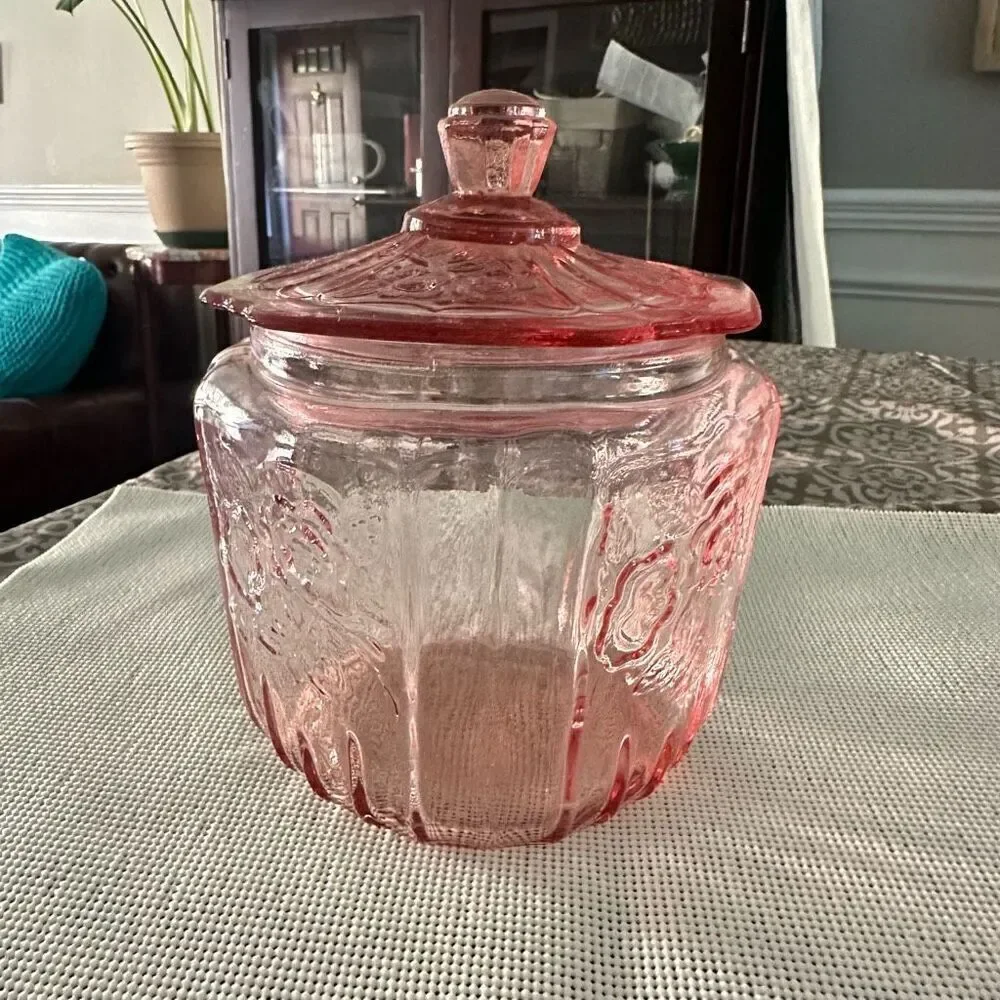 Anchor Hocking Vintage Mayfair‎ Pink  